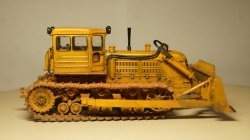 Бульдозер гидравлический Т180 с отвалом, с элементами старения, ТРЭКС 1:43