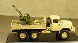 Зил-131 с зенитной установкой, бежевый, TruckTyr 1:43