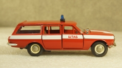Газ-2402 Штабной пожарный автомобиль, SM_models 1:43 