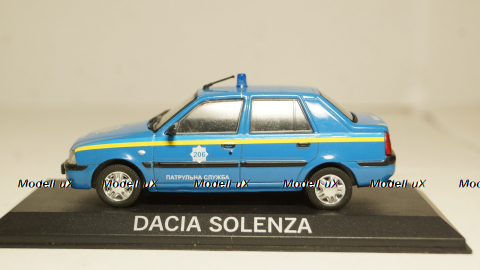 Dacia Solenza Патрульная служба, 1:43