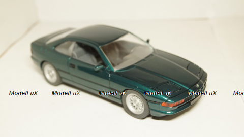 BMW 850i 1996 greenmetallic, Schabak 1:24