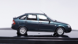 ВАЗ 2172 Priora Хетчбек 2014 г. сине-зеленый мет., 221723, DiP Models 1:43