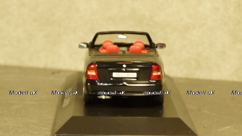 Opel Astra G Cabrio Convertible black, 9121877, Minichamps 1:43