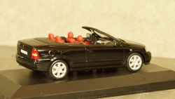 Opel Astra G Cabrio Convertible black, 9121877, Minichamps 1:43