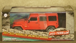 Jeep Wrangler Unlimited MOAB 2013 red, Greenlight 1:43