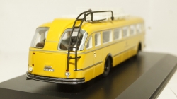 Magirus Deutz O6500 German Federal Post Office yellow, Schuco 1:43