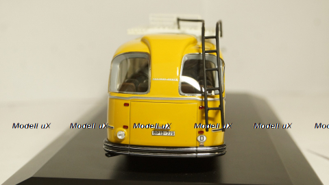Magirus Deutz O6500 German Federal Post Office yellow, Schuco 1:43