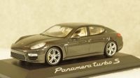 Porsche Panamera Turbo Gen II 2014 Carbon Grey, WAP0206800E, Minichamps 1:43
