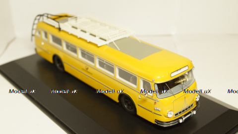 Magirus Deutz O6500 German Federal Post Office yellow, Schuco 1:43