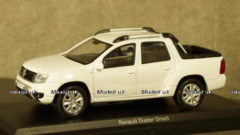 Renault Duster Oroch 2015 white, Norev 1:43