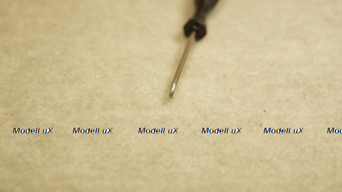 Отвёртка треугольная, большая 2,7мм, IXO 1:43