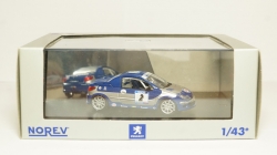 Peugeot 206 CC Esso Sport Saison 2002, Norev 1:43