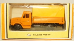 Зил 4331 с тентом оранжевый, 1:43