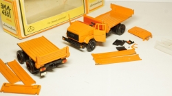 Зил 4331 борт с прицепом, на запчасти, СЕН 1986, оранж, 1:43