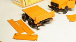 Зил 4331 борт с прицепом, на запчасти, СЕН 1986, оранж, 1:43