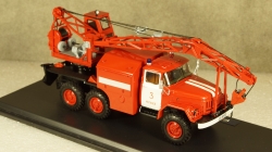 Зил-131 Пожарный автомобиль тех. Службы. г.Могилев 1989г., TruckTyr 1:43
