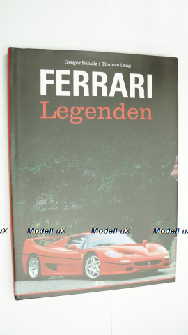 Книга Ferrari Legenden, легендарные Ferrari