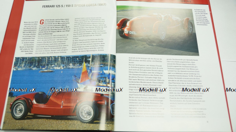 Книга Ferrari Legenden, легендарные Ferrari
