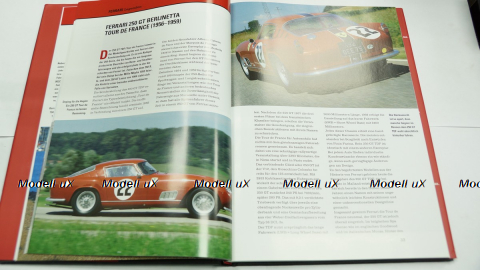 Книга Ferrari Legenden, легендарные Ferrari