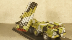 ЗИЛ-135ЛМ Ураган на шасси 9П140 РСЗО 9К57, SSM5005, SSM 1:43