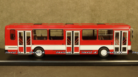 Лиаз 5256 белый/красный, SSM4021, SSM 1:43