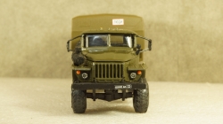 Урал-43206 бортовой с тентом хаки, Элекон 1:43