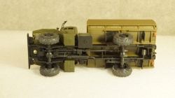 Урал-43206 бортовой с тентом хаки, Элекон 1:43