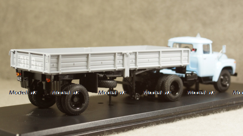 Зил 130В1 с п/п ОДАЗ-885 голубой/серый, SSM7001