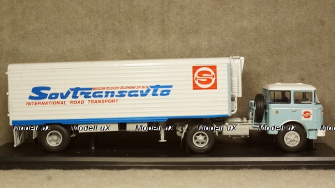 Skoda 706 MTTN с полуприцепом ALKA N12CH Sovtransavto, SSM7045 1:43