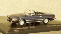 Mercedes 350SL R107 1974 bluemetallic, 943033434, Minichamps 1:43