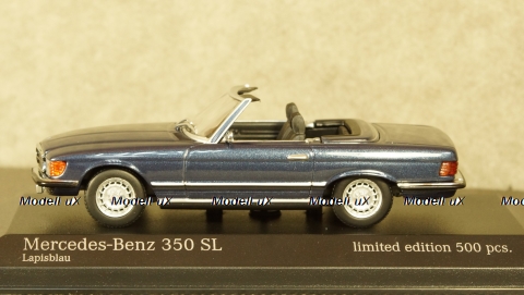 Mercedes 350SL R107 1974 bluemetallic, 943033434, Minichamps 1:43