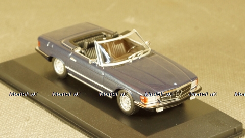 Mercedes 350SL R107 1974 bluemetallic, 943033434, Minichamps 1:43