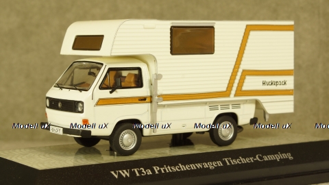 Volkswagen T3a PRITSCHENWAGEN TISCHER-CAMPING, PCL11528, Premium Classixxs 1:43