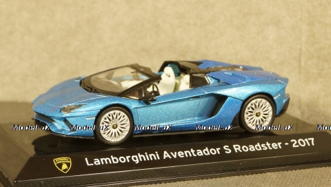 Lamborghini Aventador S Roadster 2017 lightblue-metallic, Altaya 1:43