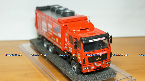 МАЗ 63028, Дакар техничка №577 2013, АвтоБюро 1:43