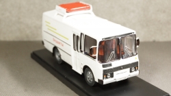 ПАЗ-37981 "Продтовары" рефрижераторный фургон 1997г., Алник43 1:43