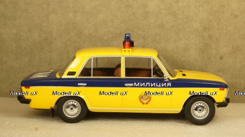 ВАЗ 2106 Милиция СССР, A-1800246, Triple9 1:18