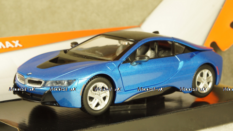 BMW i8 Metallic Blue 79359, MotorMax 1:24