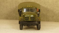 ЗИЛ 131 бортовой с тентом хаки, Элекон 1:43