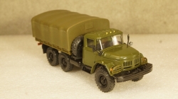 ЗИЛ 131 бортовой с тентом хаки, Элекон 1:43