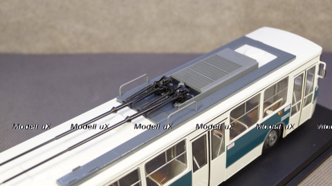 Skoda 14tr white/dunkelgrün Eberswalde, PCL47066, Premium Classixxs 1:43