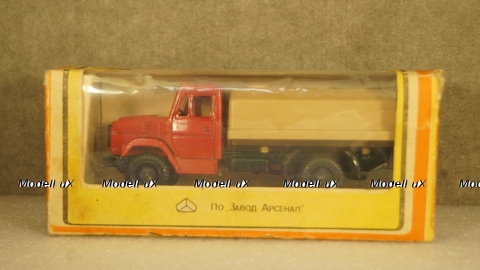 Зил 4331Ц красный/желтый, з-д Вега 1:43