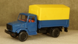 Зил 4331Ф синий/желтый, з-д Вега 1:43