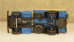 Зил 4331Ф синий/желтый, з-д Вега 1:43