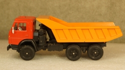 Камаз 5511 самосвал красный/оранжевый, Арек 1:43