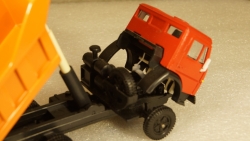 Камаз 5511 самосвал красный/оранжевый, Арек 1:43