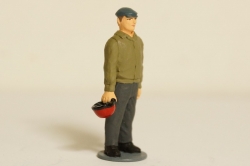 Фигурка водитель мотороллера Артель "Universal" 1:43