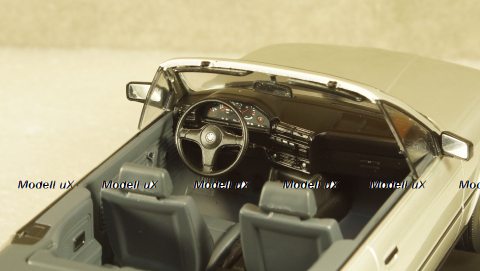 BMW 320i (E30) Convertible Silver 1985, 18152, MCG 1:18