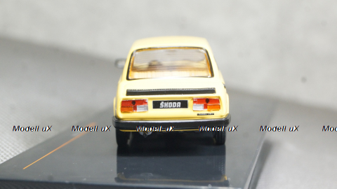Skoda 120L dark yellow, CLC323N, IXO 1:43