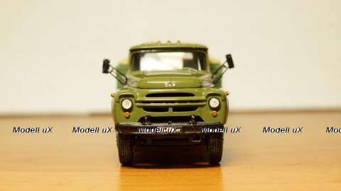 ЗИЛ 133Г1 бортовой хаки с грузом, СарЛаб 1:43